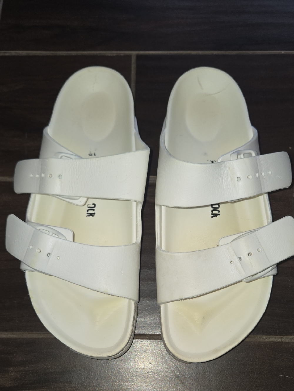 Birkenstock EVA White Sandal Sz 40